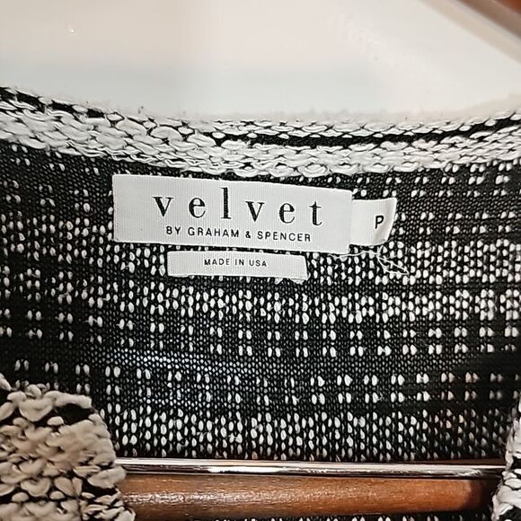 Anthropologie + Velvet By Graham & Spencer Knit Mini Shift‎ Dress XSmall Pockets - Picture 9 of 12